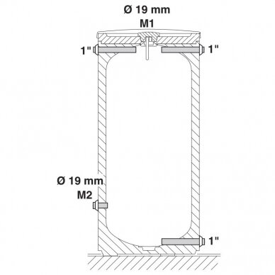 Akumuliacinė talpa Bosch BST 300, BST 300-5 Ehp 2