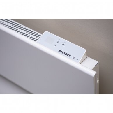 Elektrinis radiatorius ADAX NEO Compact 25 KWT White su WiFi, 2500 W 2