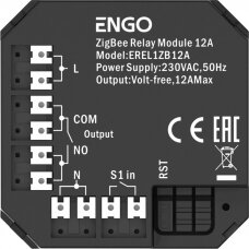 Išmanioji "ZigBee" relė ENGO Controls EREL1ZB12A, 230 V