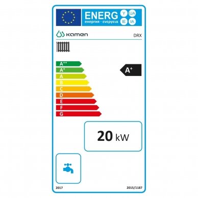 Kieto kuro katilas Kamen DRX, 20 kW 4