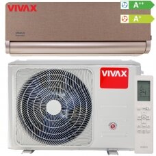 Oro kondicionierius VIVAX H+ Design ACP-18CH50AEHI R32 Gold, 5,3/5,6 kW