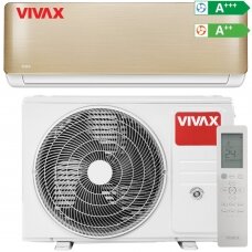 Oro kondicionierius VIVAX R+ Design ACP-12CH35AERI R32 Gold, 3,5/3,8 kW