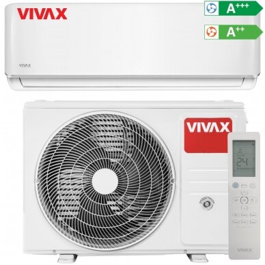 Oro kondicionierius VIVAX R+ Design ACP-09CH25AERI R32 White, 2,6/2,9 kW