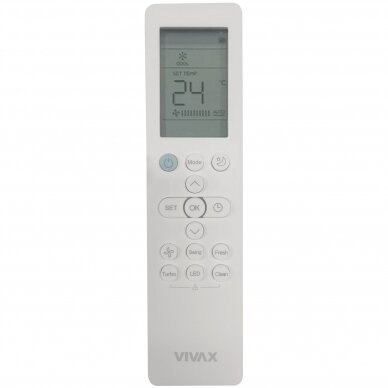 Oro kondicionierius VIVAX R+ Design ACP-12CH35AERI R32 White, 3,5/3,8 kW 12