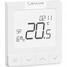 Programuojamas, potinkinis temperatūros reguliatorius OpenTherm Salus Controls WQ610, 230 V