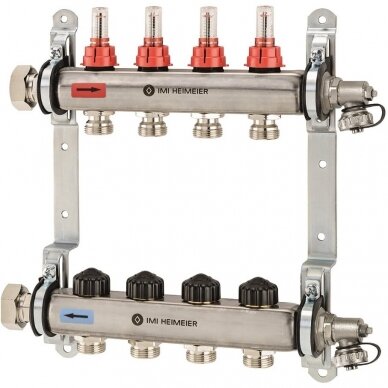 Reguliuojamas kolektorius IMI Hydronic Engineering Dynalux, 11 žiedų