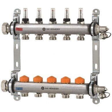 Reguliuojamas kolektorius IMI Hydronic Engineering Dynacon Eclipse, 5 žiedų