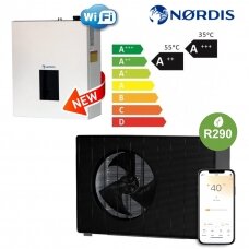 Šilumos siurblys oras-vanduo Nordis ULTIMA Mono HLT16MONO-3S/HLT-9-3S, 16,5 kW