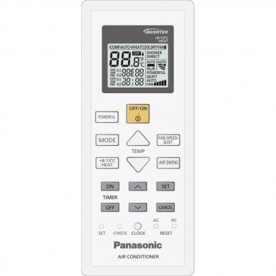 Šilumos siurblys oras-oras Panasonic CZ Super-compact CZ35WKE, 3,5/4,0 kW 5