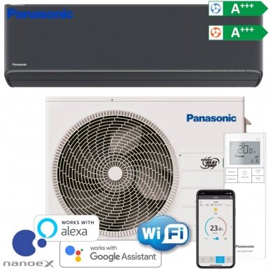 Šilumos siurblys oras-oras Panasonic HZ Flagship HZ25XKE-H, 2,5/3,2 kW