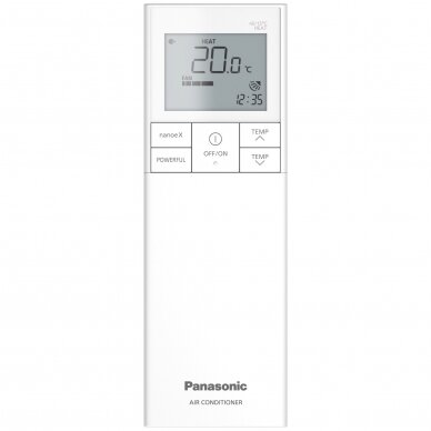 Šilumos siurblys oras-oras Panasonic HZ Flagship HZ25XKE-H, 2,5/3,2 kW 7