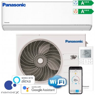 Šilumos siurblys oras-oras Panasonic HZ Flagship HZ25XKE, 2,5/3,2 kW