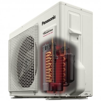 Šilumos siurblys oras-oras Panasonic VZ Heatcharge Inverter+ VZ12SKE, 3,5/4,2 kW 5