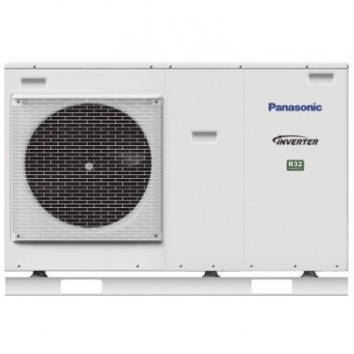 Šilumos siurblys oras-vanduo Panasonic Aquarea High Performance Mono-bloc J Generation WH-MDC07J3E5, 7 kW 2