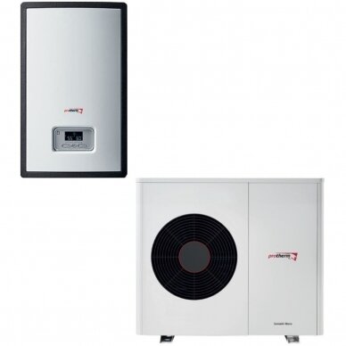 Šilumos siurblys oras-vanduo Protherm Bi-bloc HE 9-6 WB + GeniaAir Mono HA 6-6, 5,4 kW