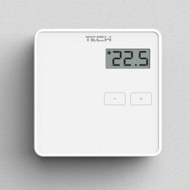 Temperatūros reguliatorius TECH Controllers EU-294 v1, baltas 6