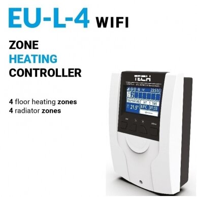 Universalus valdiklis TECH Controllers EU-L-4 WiFi 5