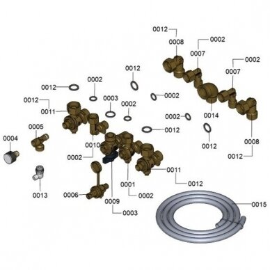 Viessmann ZK04925 alternatyvios armatūros montavimui ant tinko 2