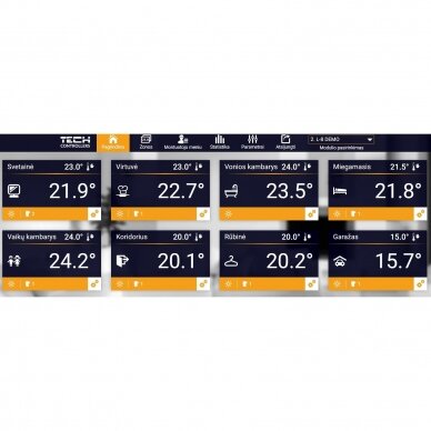 Wifi interneto modulis TECH Controllers EU-Wifi RS 8